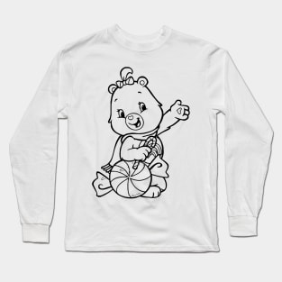 playing soccer Long Sleeve T-Shirt